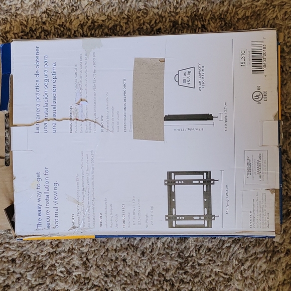 Insignia Low Profile TV Mount - Picture 4 of 4